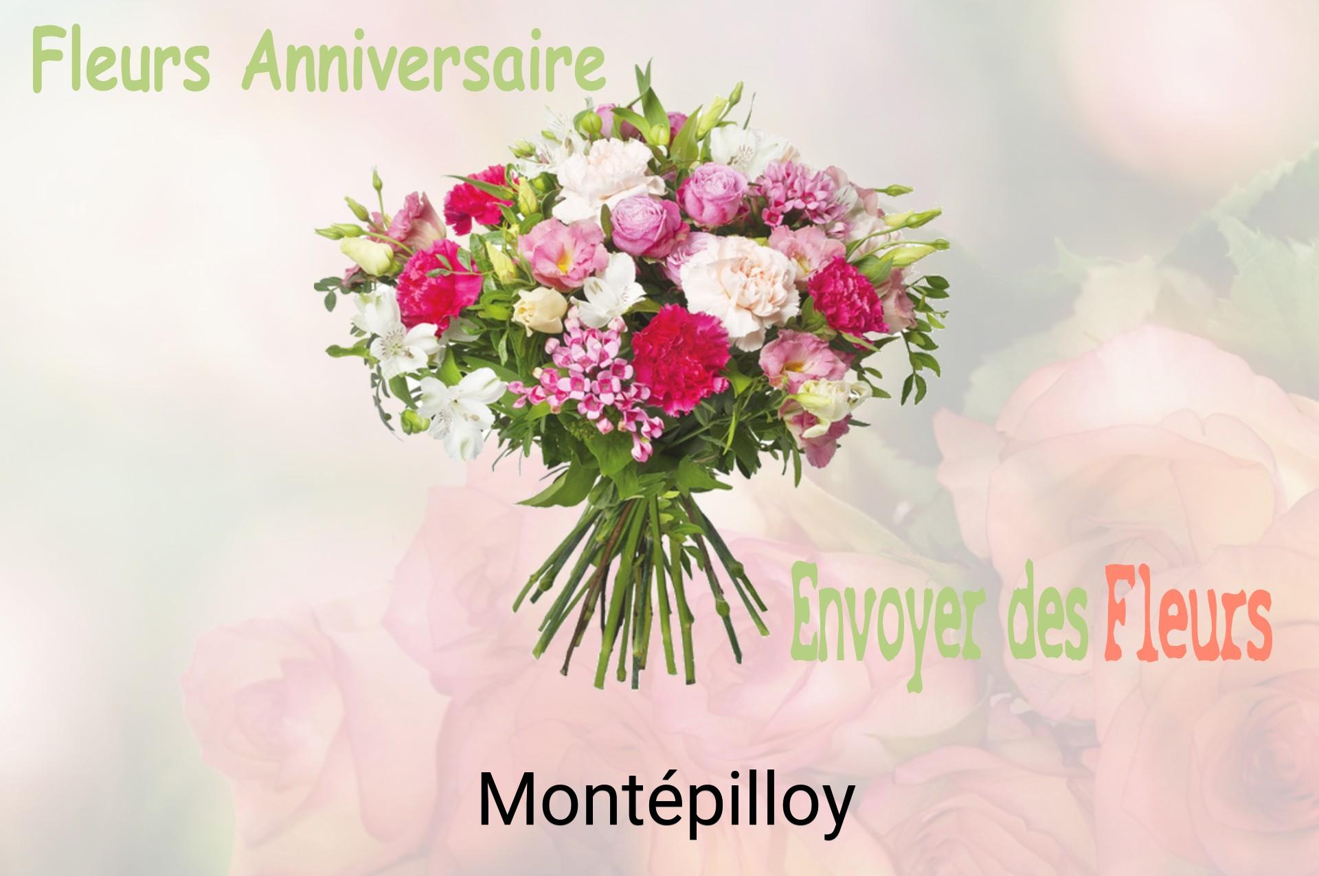 Bouquet de fleurs d’anniversaire livré à Montépilloy