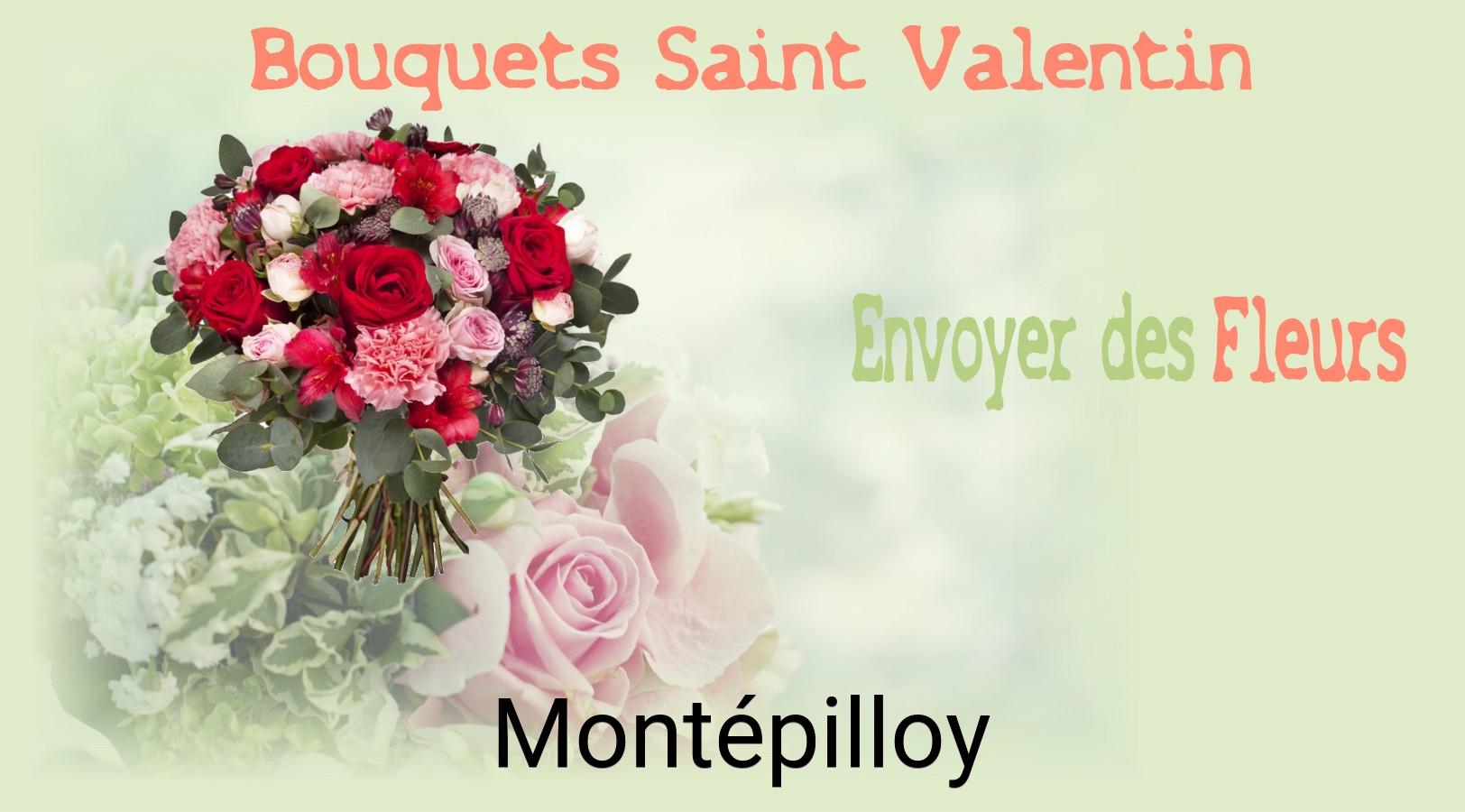 Roses de Saint-Valentin livrées à Montépilloy